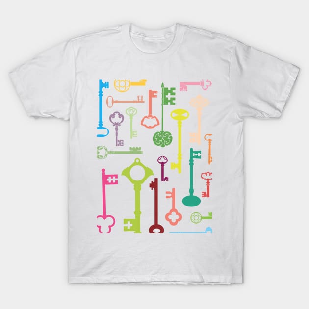 Keys T-Shirt by HalamoDesigns